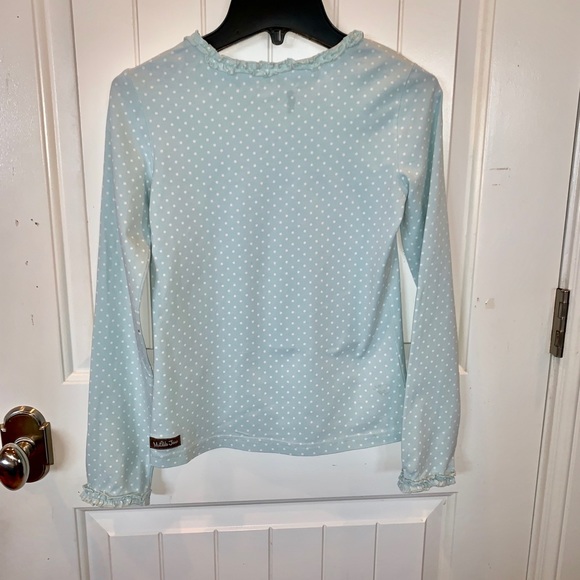 Matilda Jane girls sz10 longsleeved polkadot tee - Picture 2 of 6